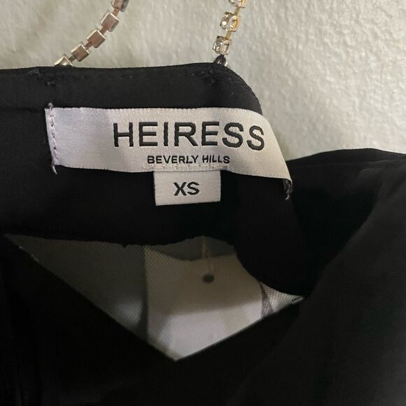 Heiress Beverly Hills NWT Black Diamond Mess Jumpsuit - Picture 14 of 14